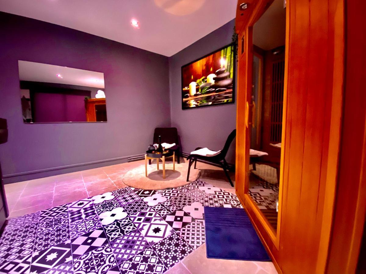 Suite Avec Jacuzzi Et Sauna Privee 에브뢰 외부 사진